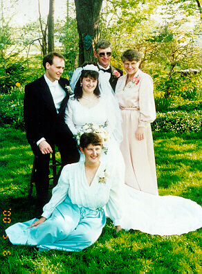 Kims Wedding family pic