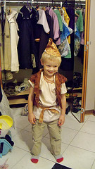 Teddy at Halloween 2010