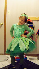 Zoe at Halloween 2010