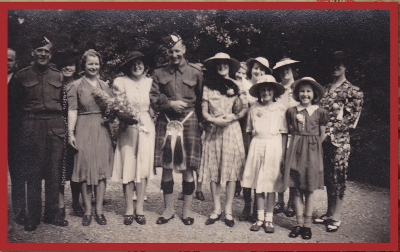 Dad and Mum get married June23 1942