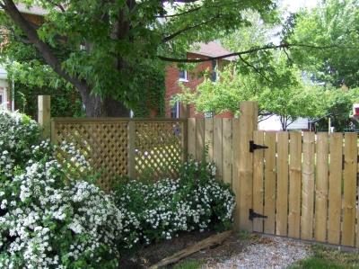 New gate for RV entrance