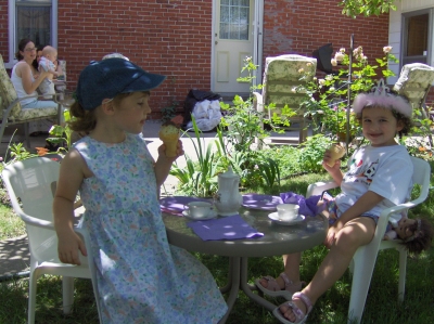 tea party girls